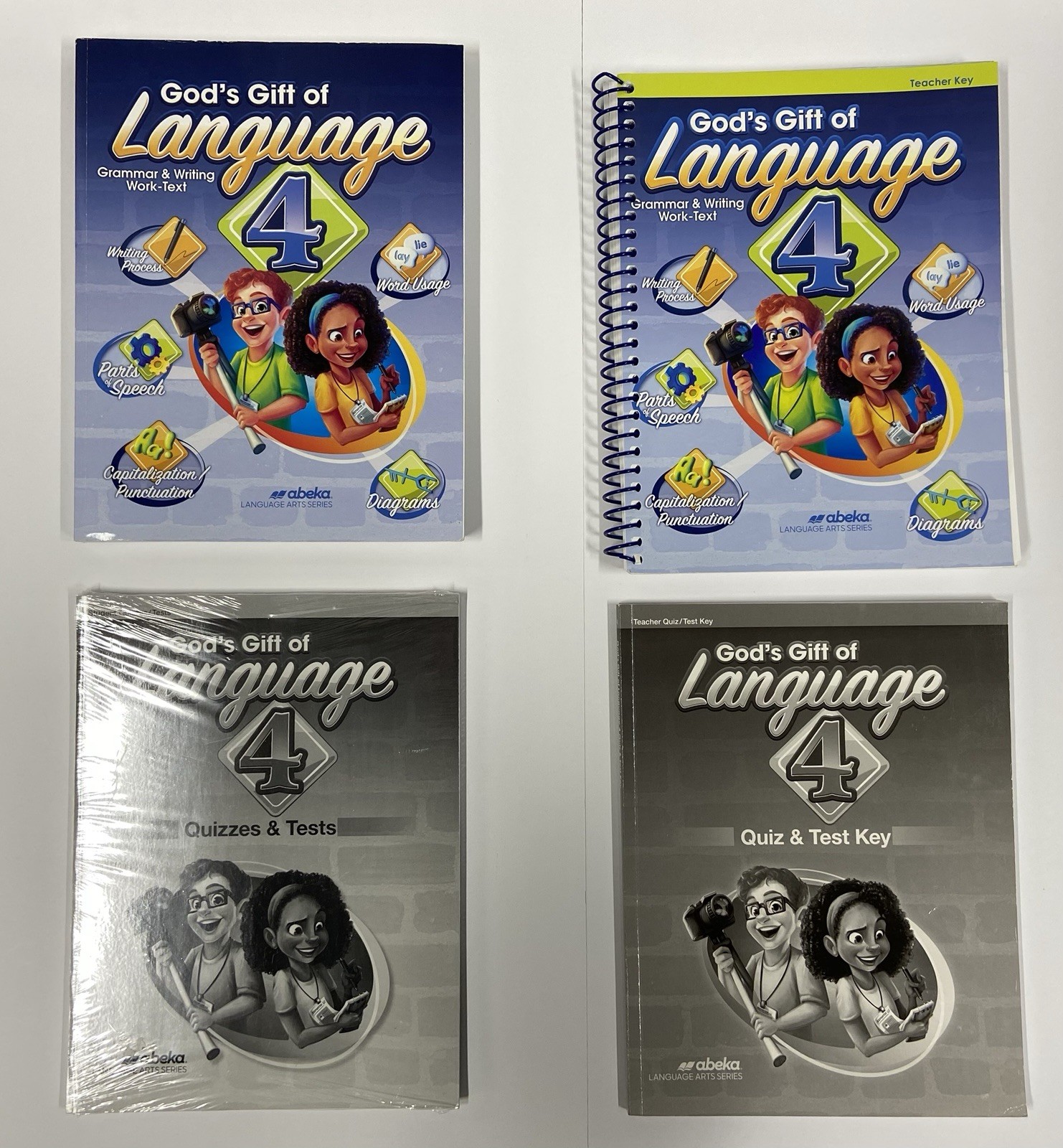 Abeka 4th grade complete set revised NEW current student parent kit curriculum