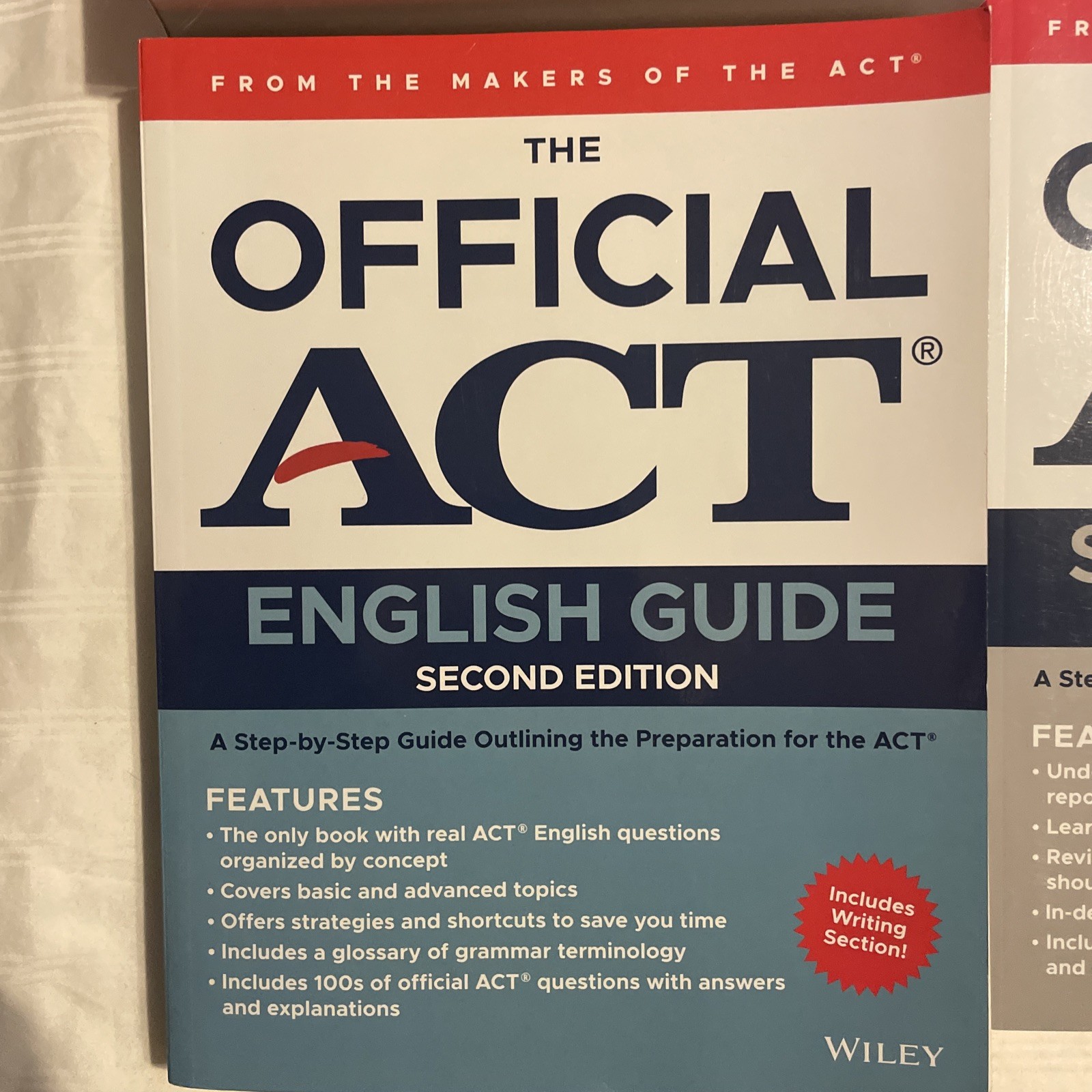 The Official ACT Prep Guide 2023-2024 Second Edition Lot of 5 Books
