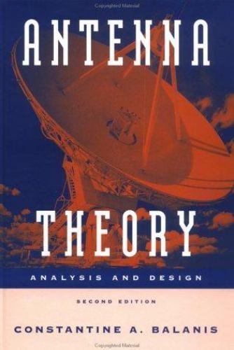 Antenna Theory : Analysis and Design by Constantine A. Balanis (1996, Hardcover)