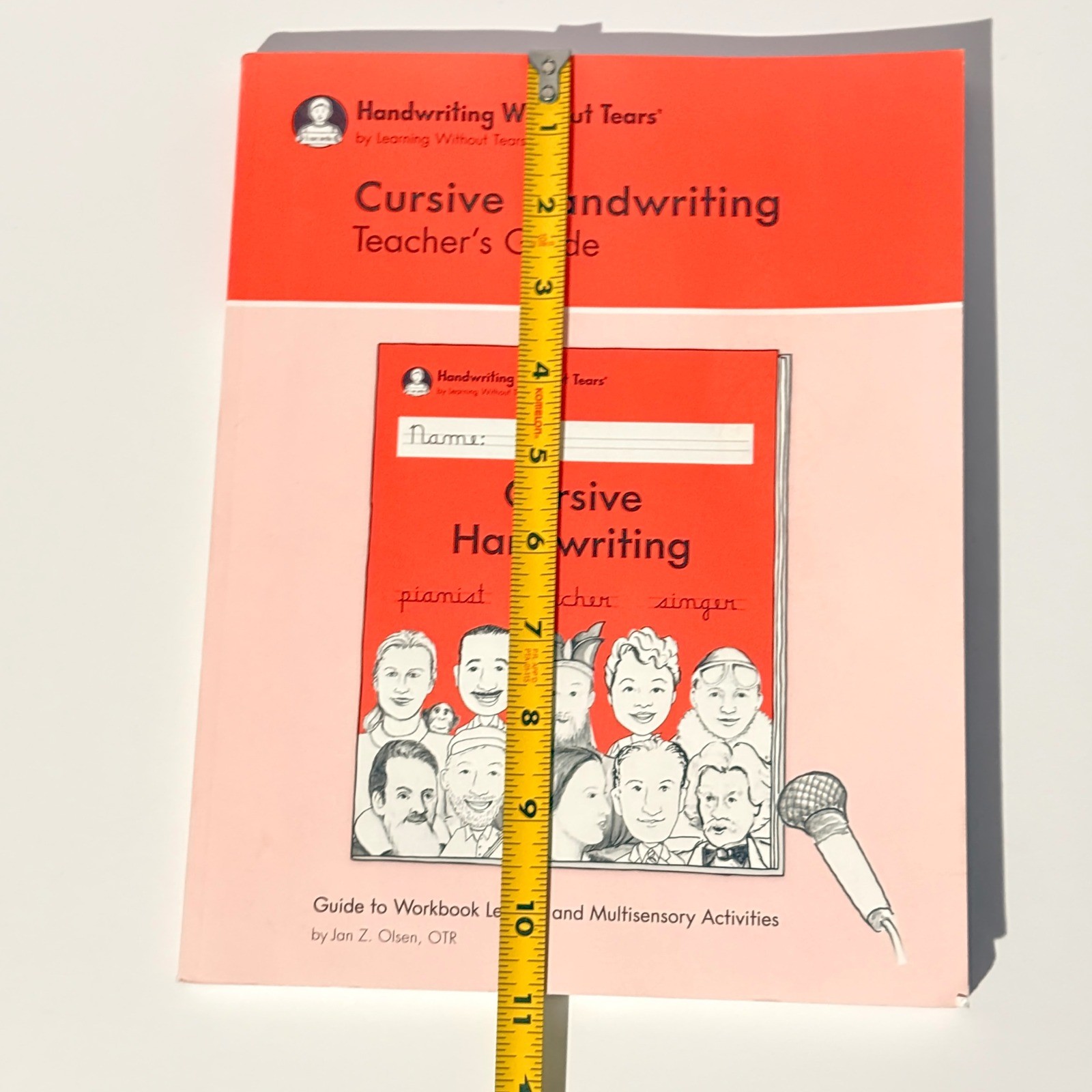 Handwriting Without Tears Cursive Teacher Guide Jan Olsen 2018 10th Ed *