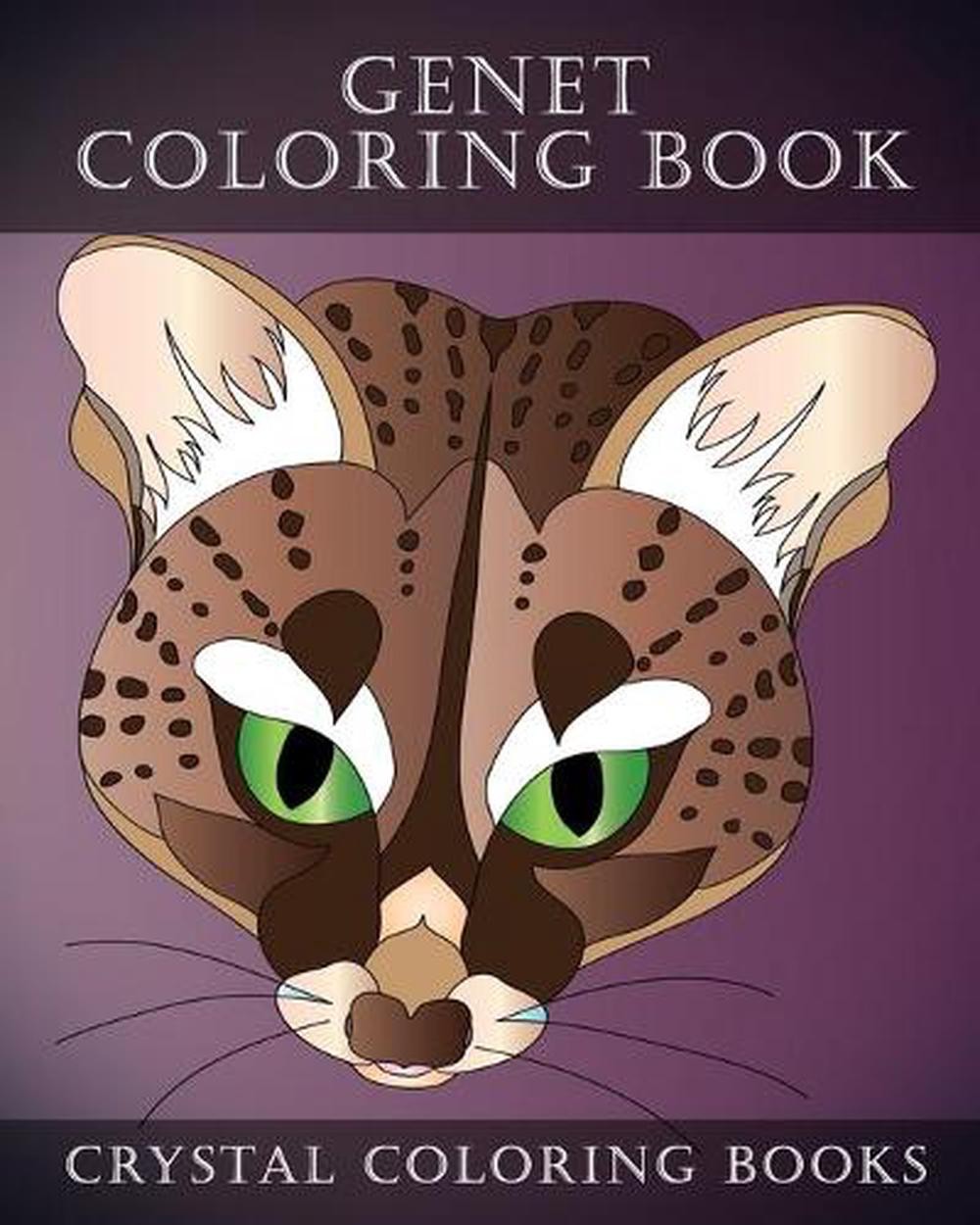 Genet Coloring Book: 30 Hand Drawn Genet Coloring Pages. A great Gift For Animal