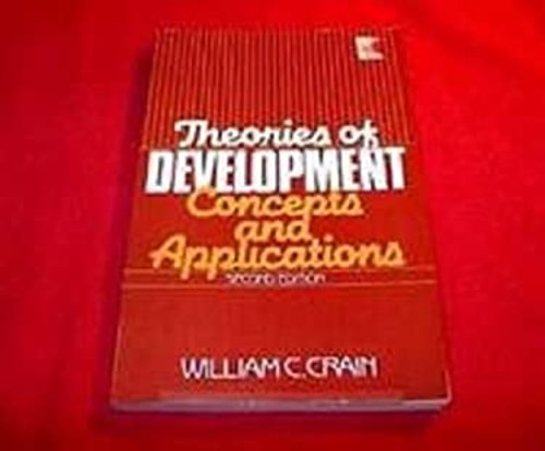 Theories of Development Paperback William C. Crain