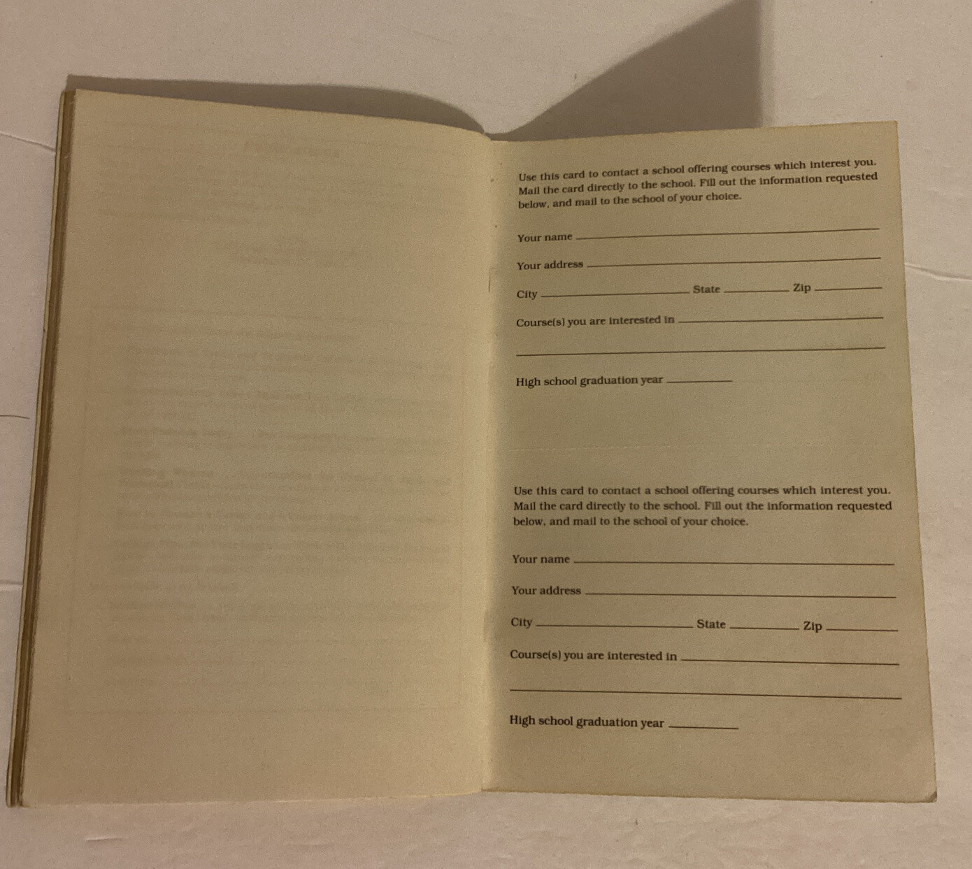 1984-85 Handbook Of Trade And Technical Careers And Training NATTS