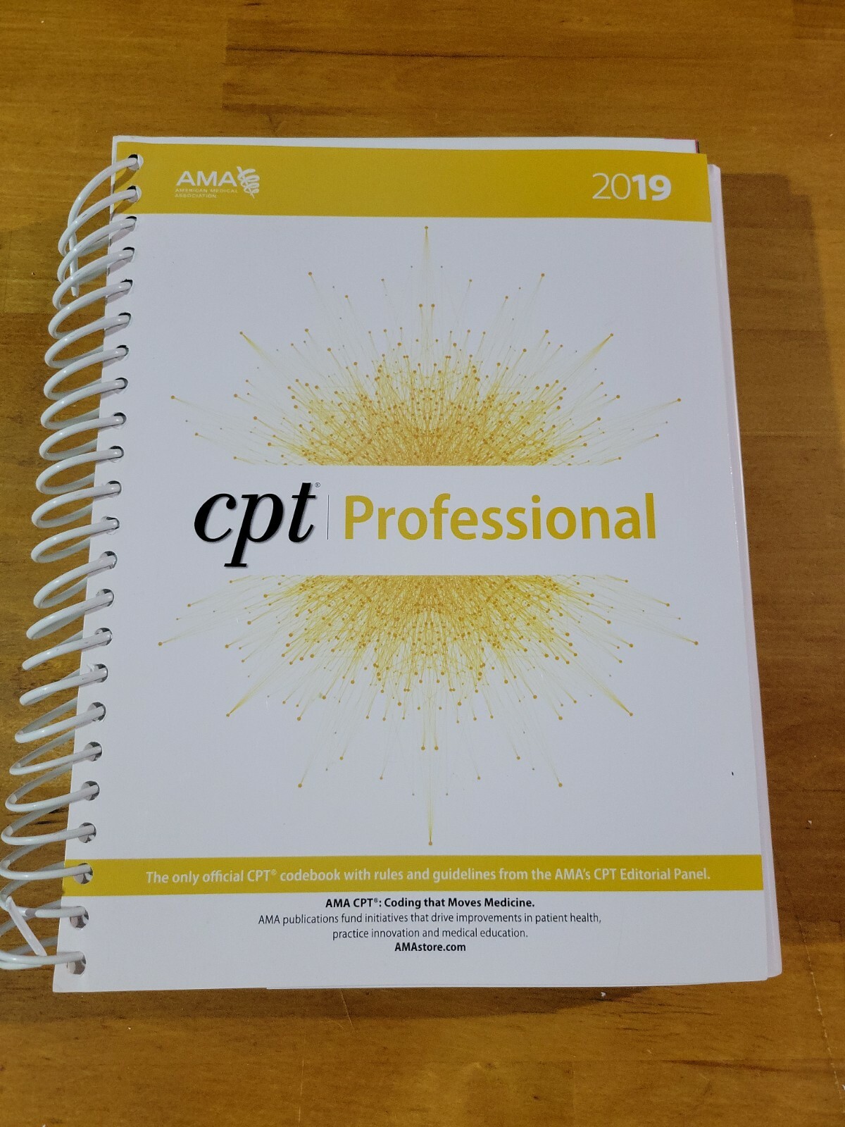 AMA 2019 Current Procedural Terminology CPT (Professional Edition) Spiral Bound