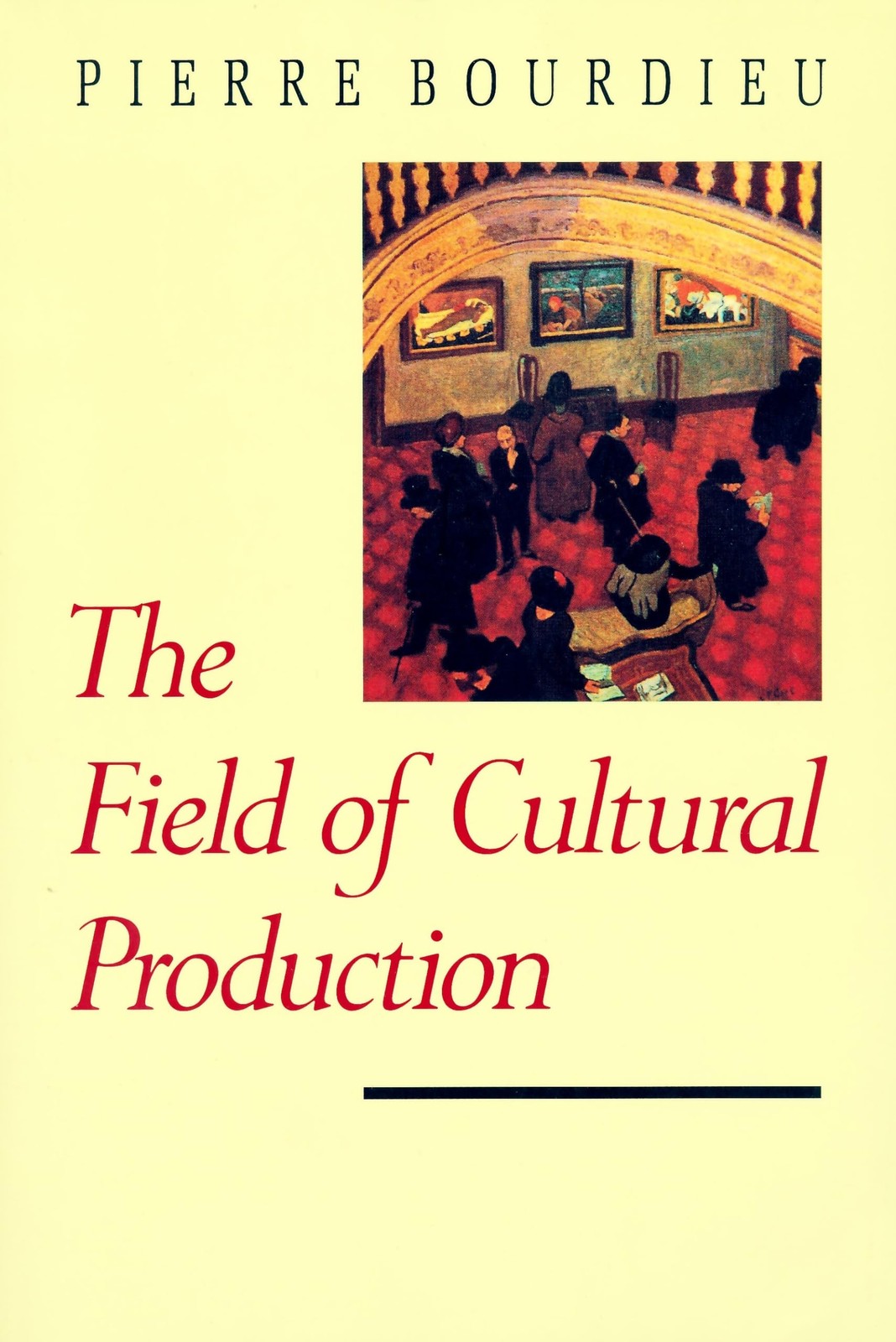 The Field of Cultural Production – paperback Bourdieu, Pierre|Johnson, Randa…