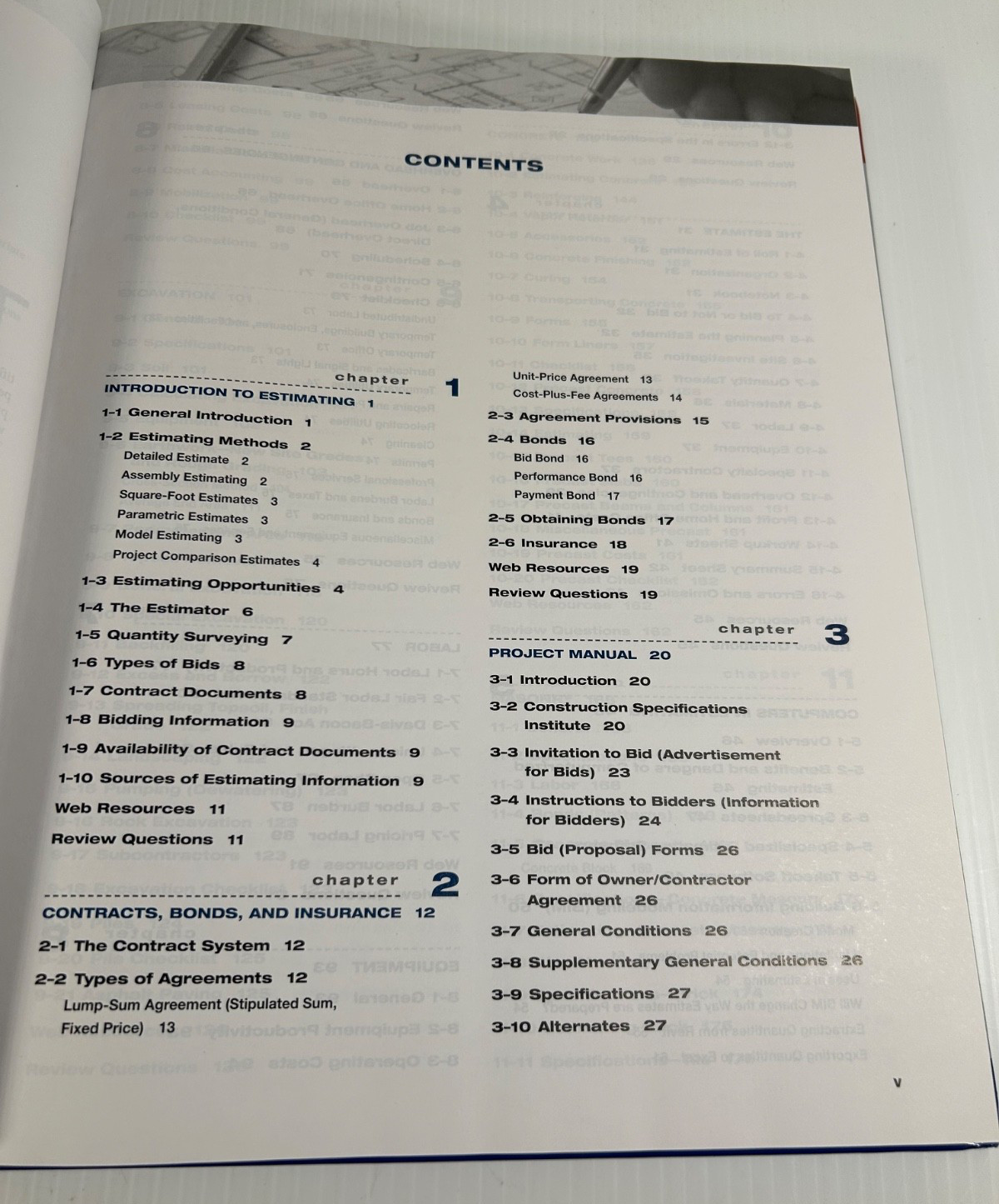 ESTIMATING IN BUILDING CONSTRUCTION – Steven Peterson & Frank Dagostino Like New