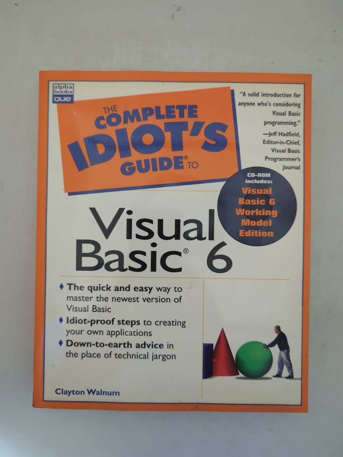 Complete Idiots Guide to Visual Basic 6 (The Complete Idiots Guide) WITH CD-ROM