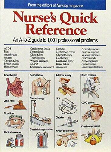 Nurse’s Quick Reference: An A-To-Z Guide to 1,001 Professional Problems – GOOD