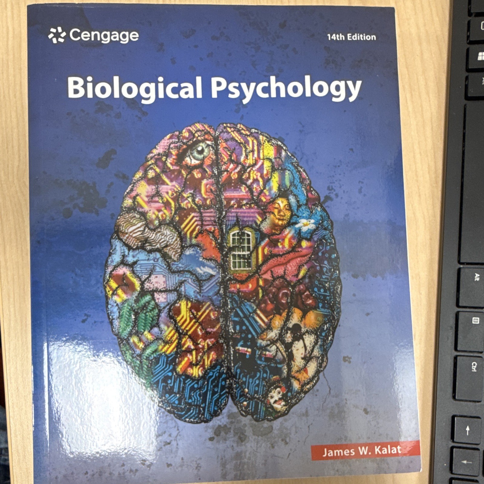 Cengage Biological Psychology 14th Edition Textbook by James W. Kalat