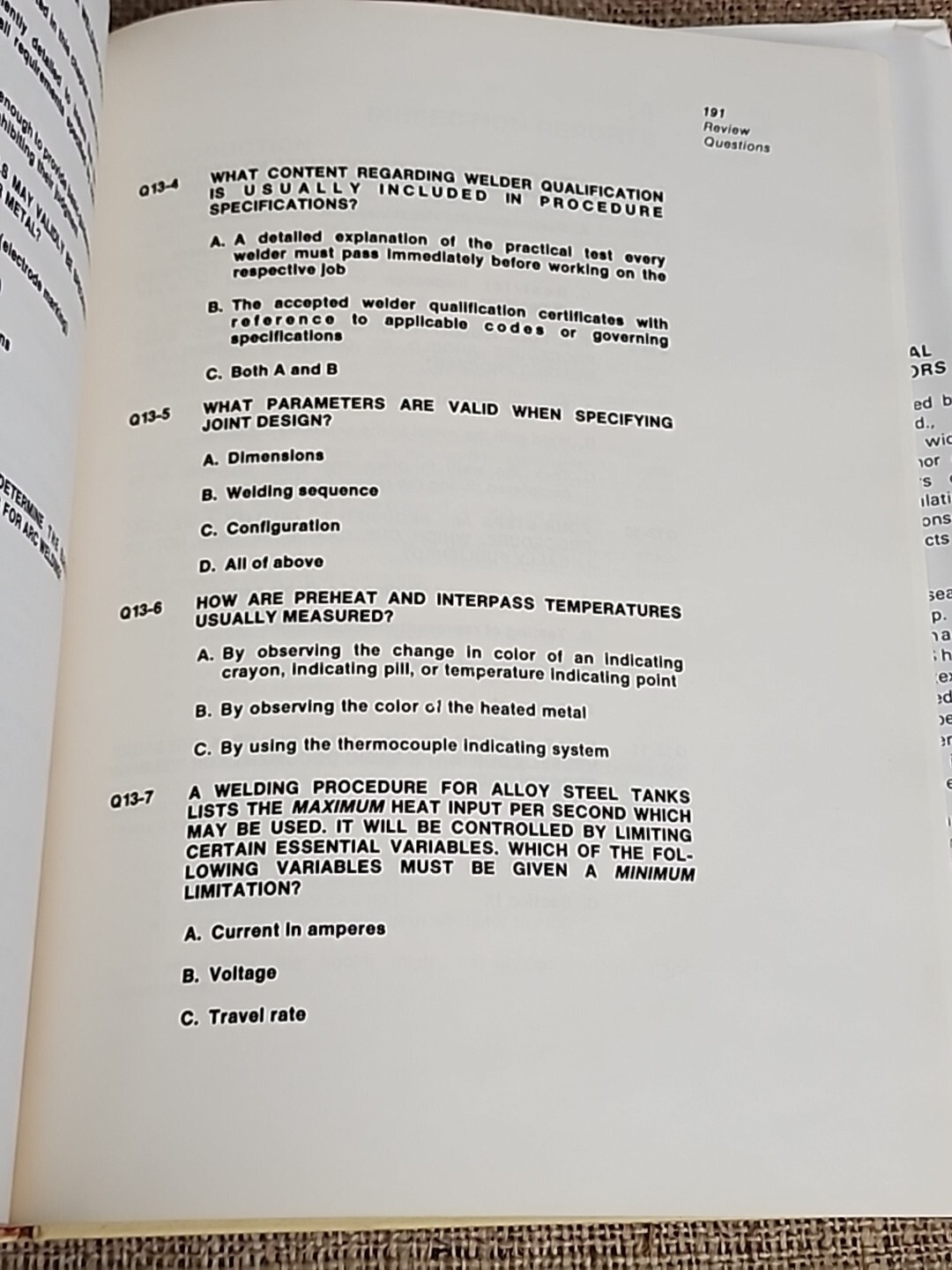Vintage Certification Manual For Welding Inspectors Book 1977