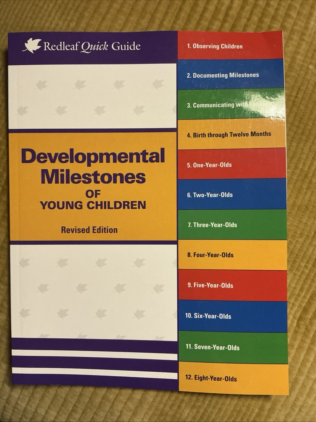 Developmental Milestones of Young Children (Redleaf Quick… – Press, Redleaf