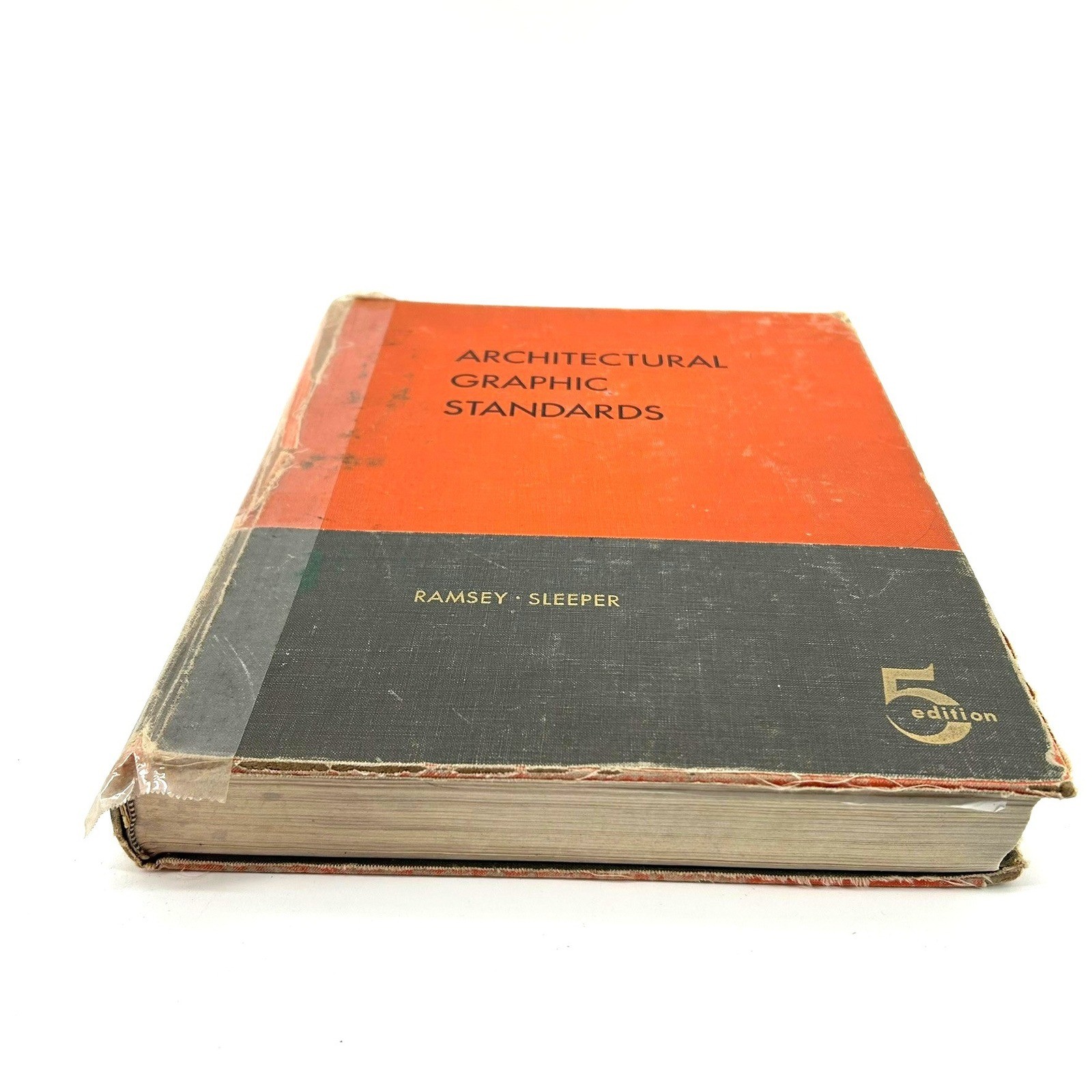 Architectural Graphic Standards 5th Edition 1956 Ramsey Sleeper Vintage Book