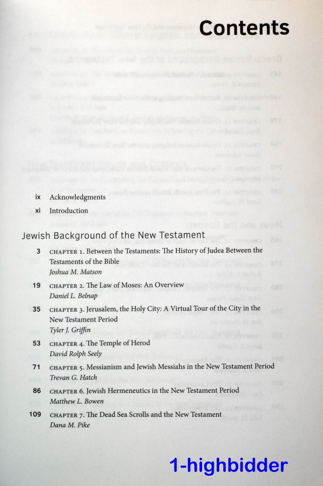 The New Testament History Culture, and Society Background to NT Texts LDS Mormon