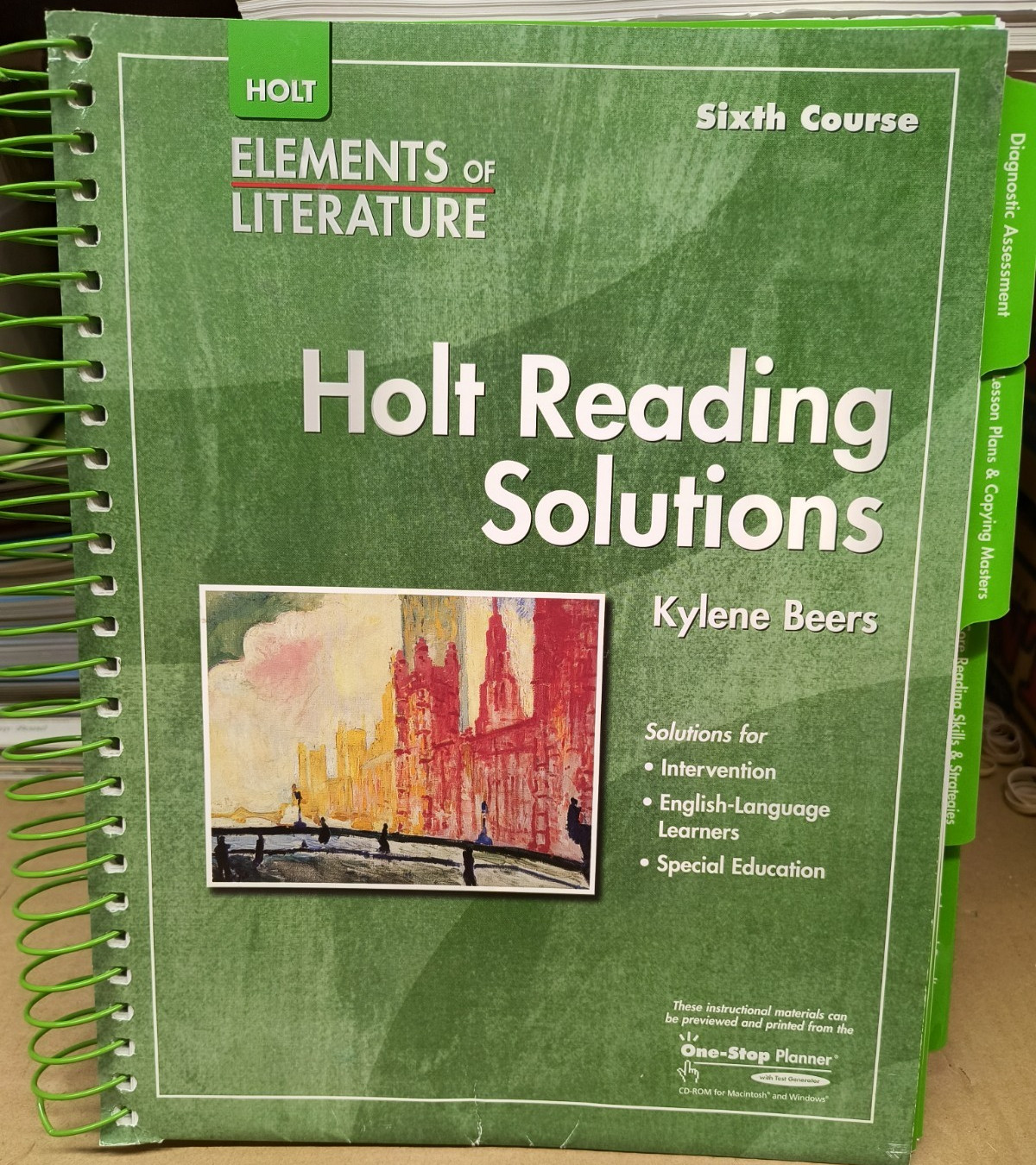 Holt Elements of Literature 6th Course Bundle inc Teacher Materials
