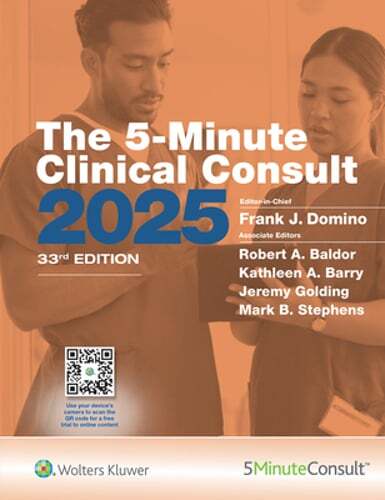 The 5-Minute Clinical Consult 2025 by Frank J Domino: New