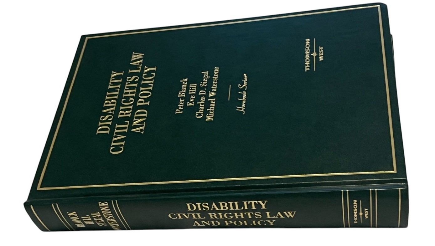 Hornbooks Ser.: Disability Civil Rights Law and Policy by Peter Blanck, Eve…