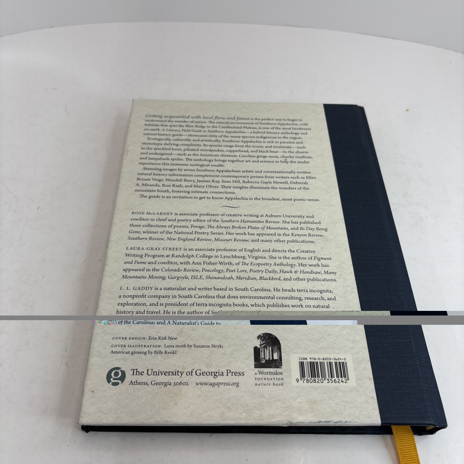 A Literary Field Guide to Southern Appalachia (Wormsloe Foundation Nature) VG