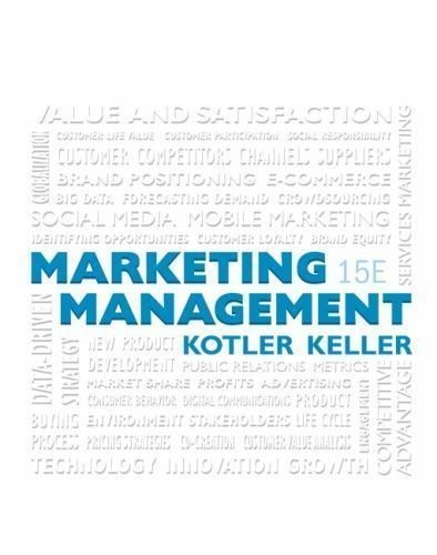 Marketing Management – Kotler & Keller – Used Acceptable – Highlighted – Taped