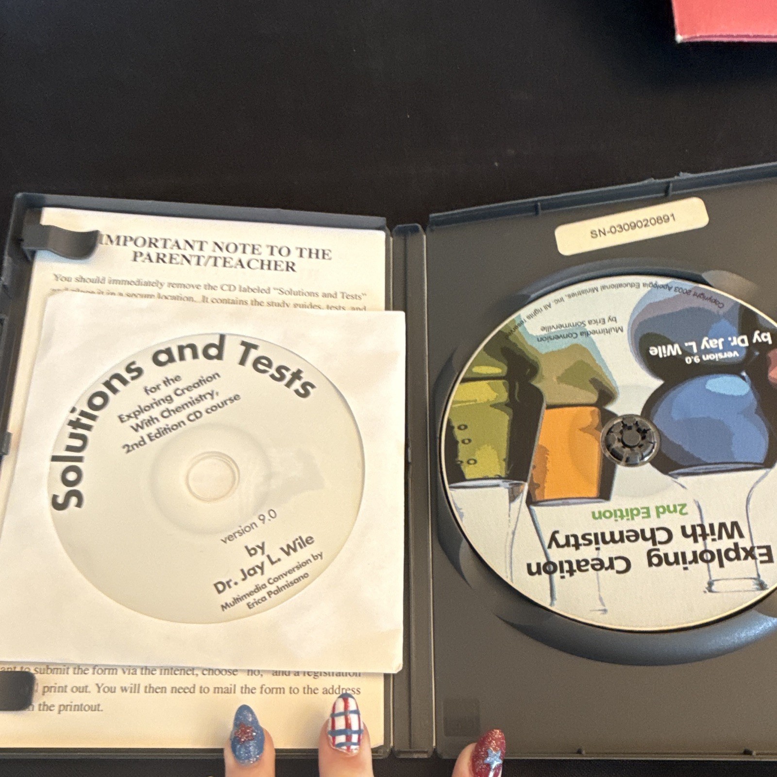 Apologia Exploring Creation with Chemistry 2nd Ed HC Jay L. Wile 2003 ISBN