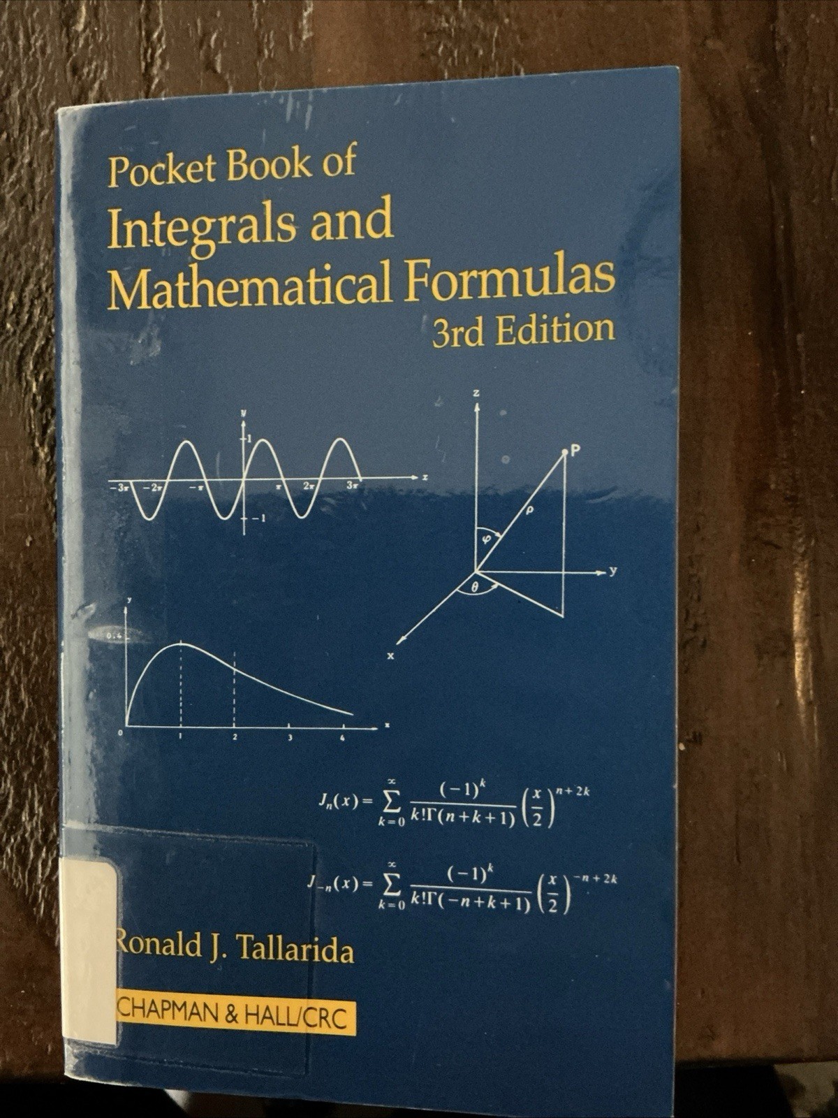 Pocket Book of Integrals and Mathematical Formulas, 3rd Edition