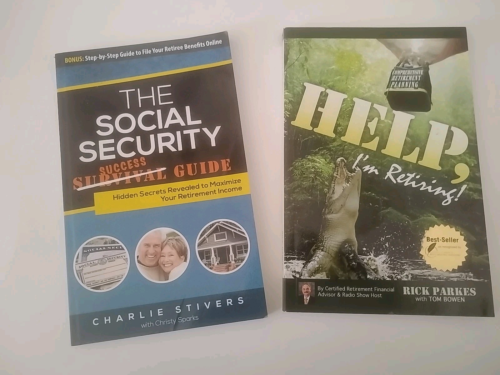 2 Self Help Books. Social Security Success Guide :Help I am Retiring.