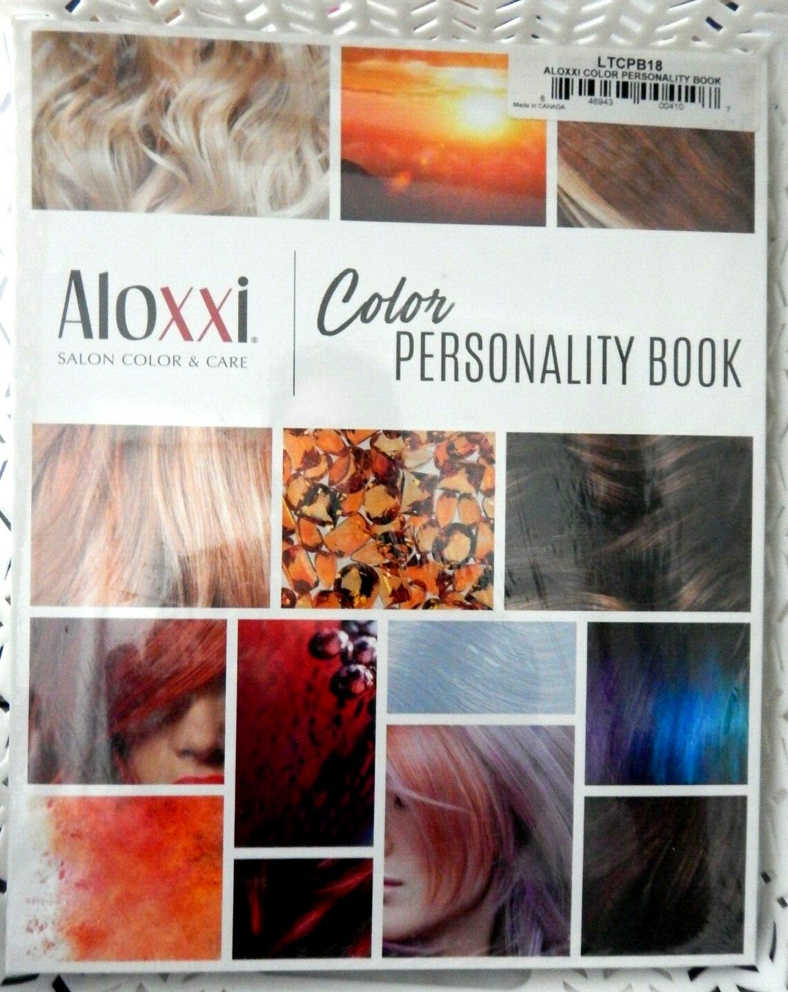 Aloxxi Salon Color & Care COLOR PERSONALITY BOOK Seeled (410)