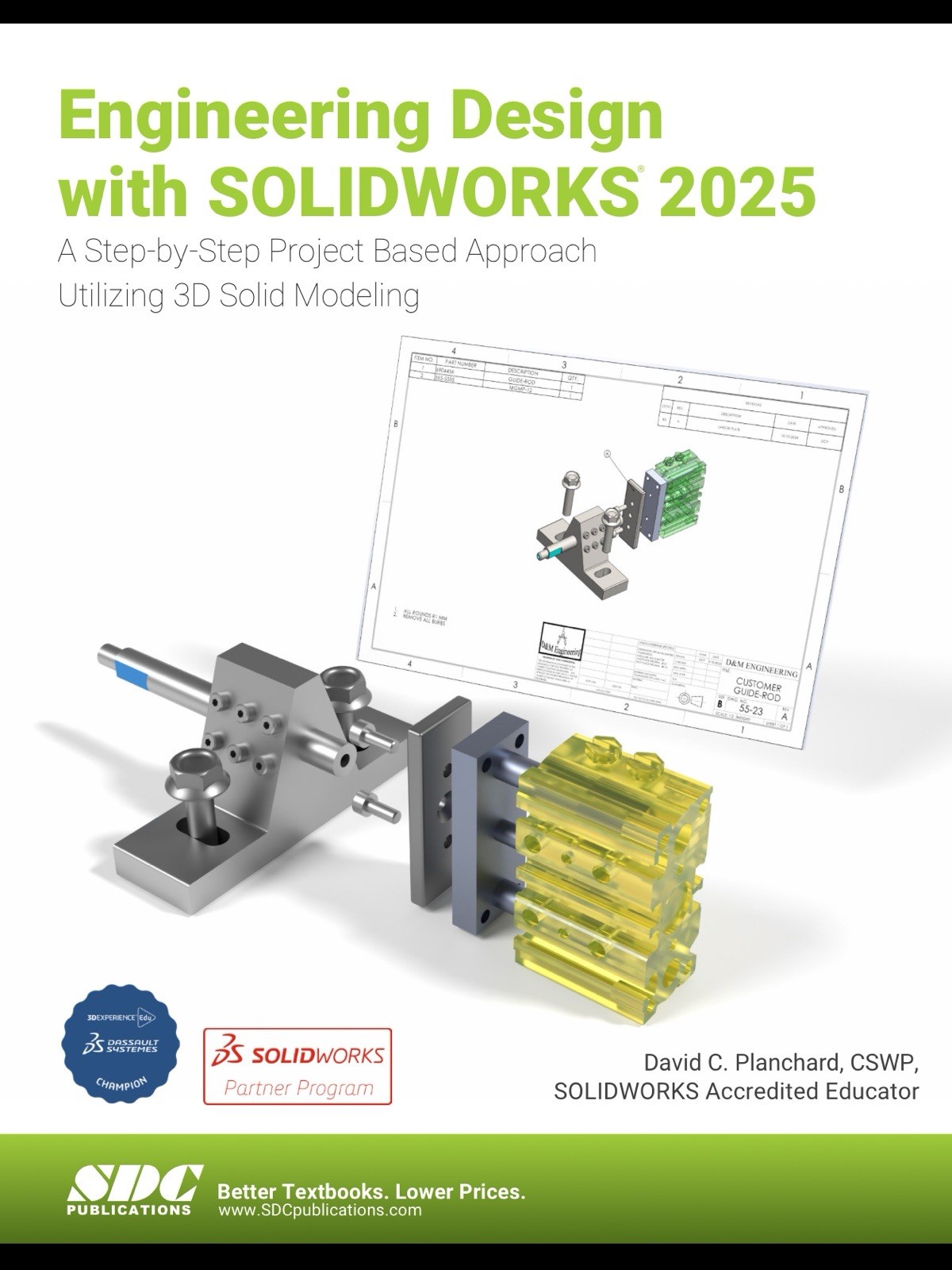 Engineering Design With Solidworks 2025 : A Step-by-step Project DIGITAL PDF