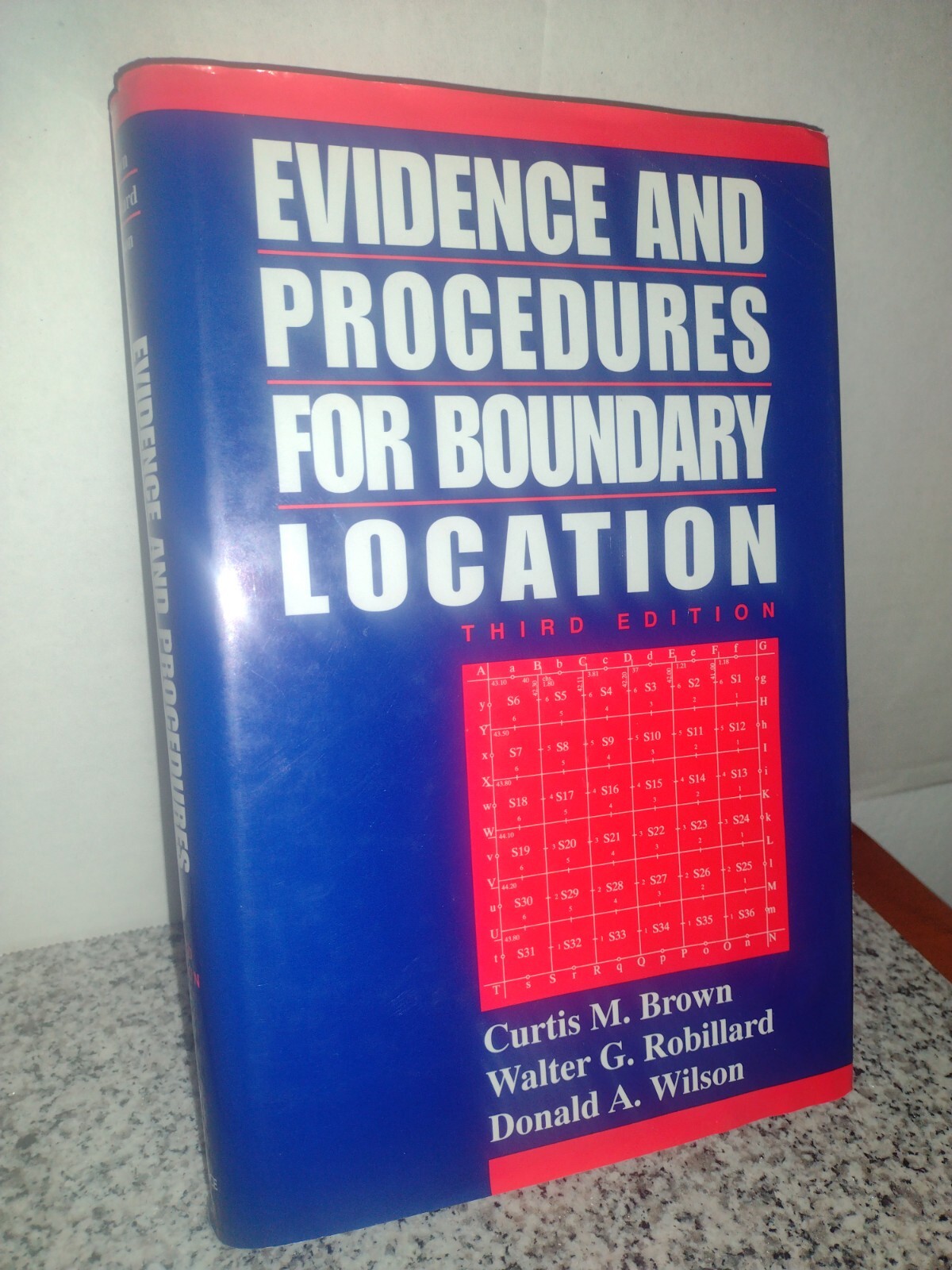 Evidence & Procedures for Boundary Location 3rd Edition Land Surveying.