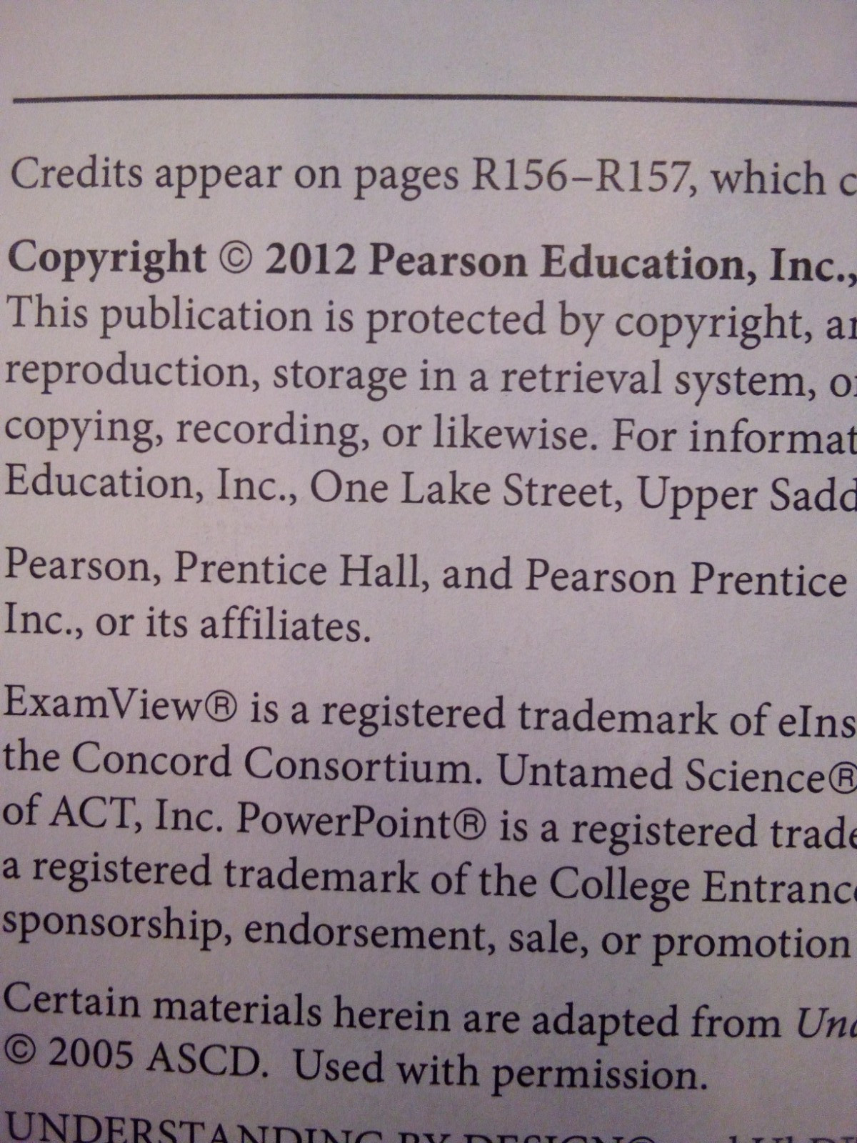 Pearson Chemistry 2012