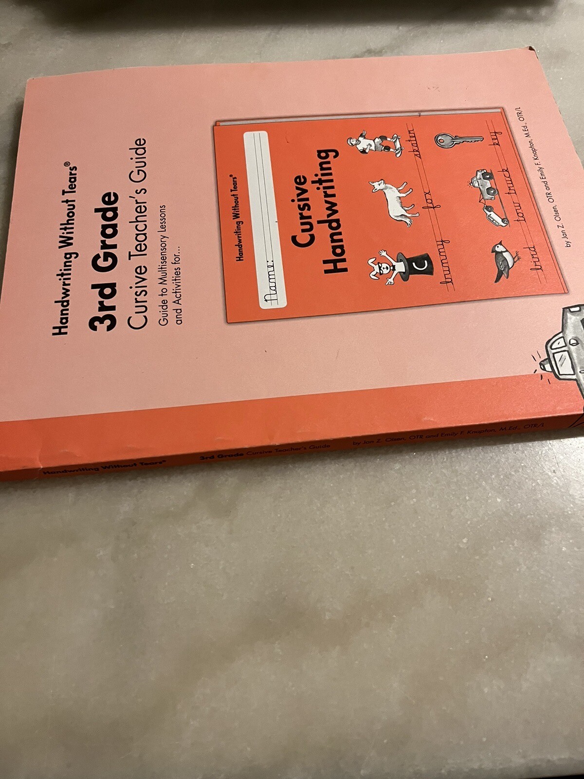 3rd Grade Cursive Teacher’s Guide by Jan Z. Olsen and Emily F. Knapton (2013,…