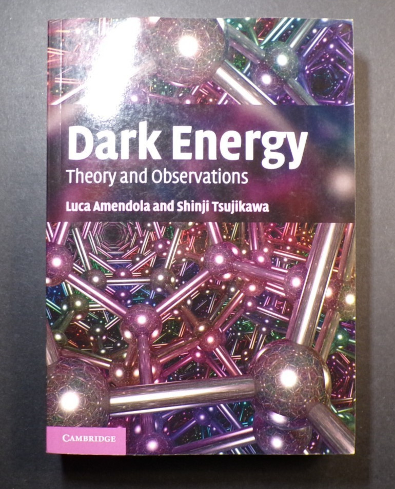 Dark Energy Theory and Observations by Amendola and Tsujikawa Unread covers VG