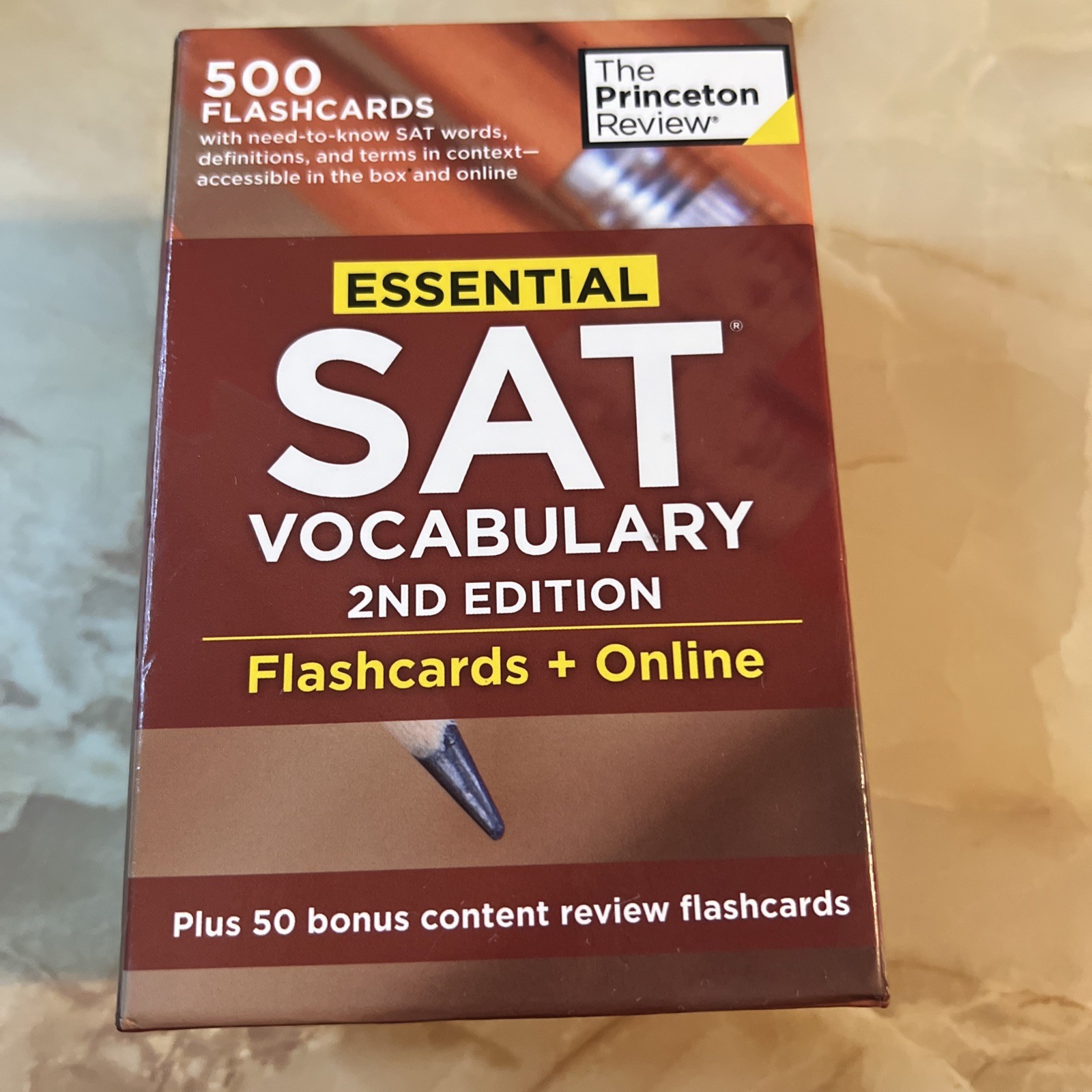The Princeton Review:Essential SAT Vocabulary 500 Must-Know Words