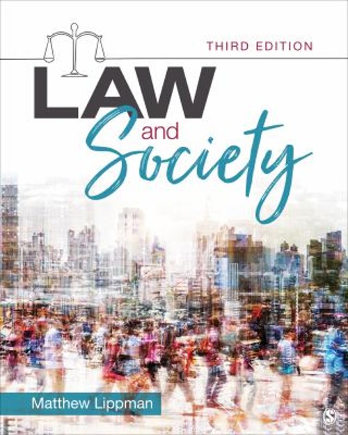 Law and Society Paperback Matthew Lippman