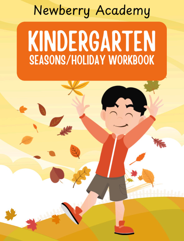 Kindergarten Workbooks Holidays Seasons Homeschool Readiness Beginner Paperback