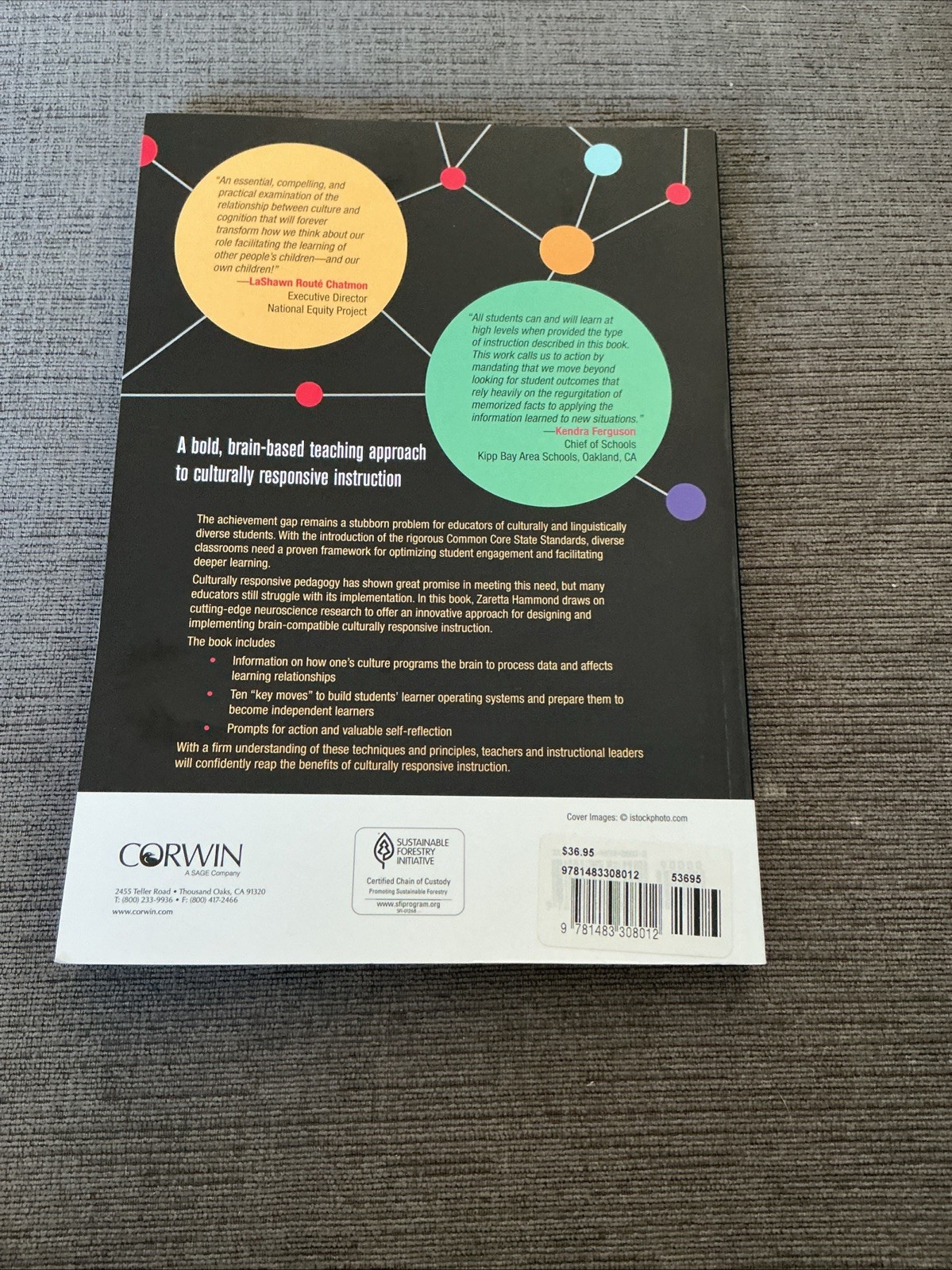 Culturally Responsive Teaching and the Brain, By Zaretta Hammond – Paperback