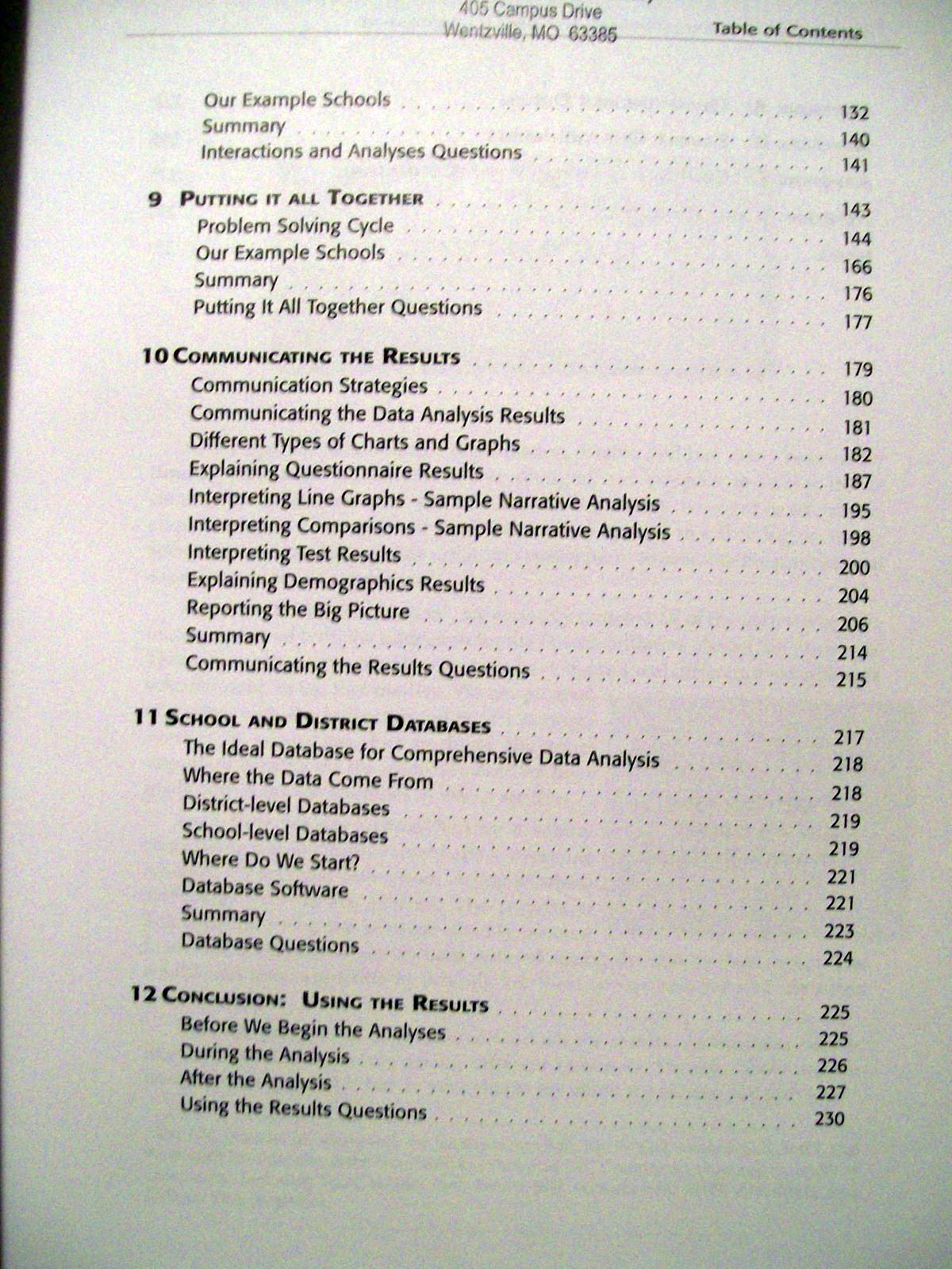 Data Analysis for Comprehensive Schoolwide Improvement by Victoria L. Bernhardt