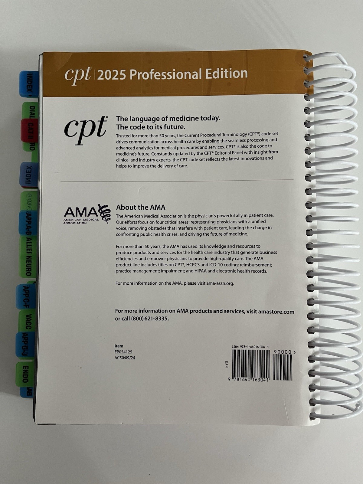 CPT 2025 (AMA): Professional Edition