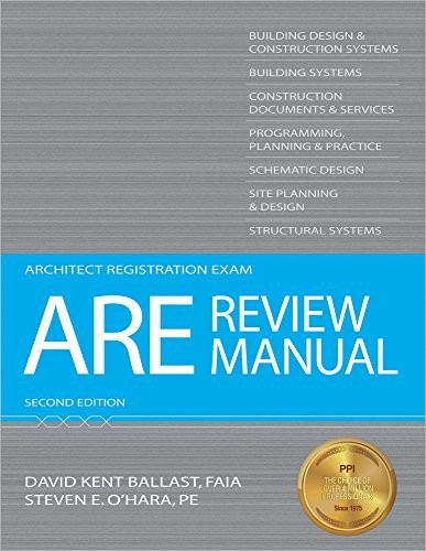 ARE REVIEW MANUAL, 2ND ED By David Kent Ballast & O’hara Steven E. Pe **Mint**