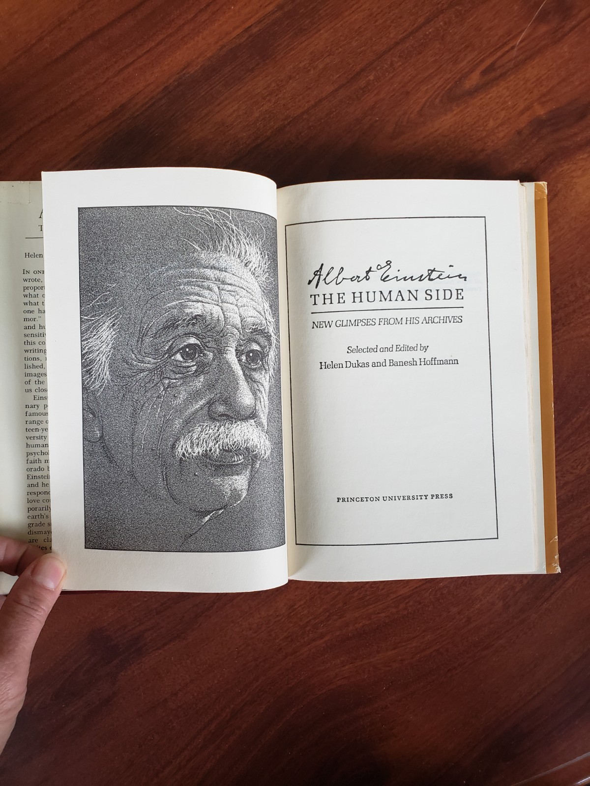 Albert Einstein, the Human Side: New Glimpses from His Archives