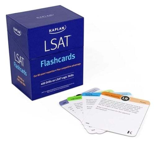 LSAT Prep Flashcards: 400 Drills on LSAT Logic Skills by Kaplan Test Prep: Used