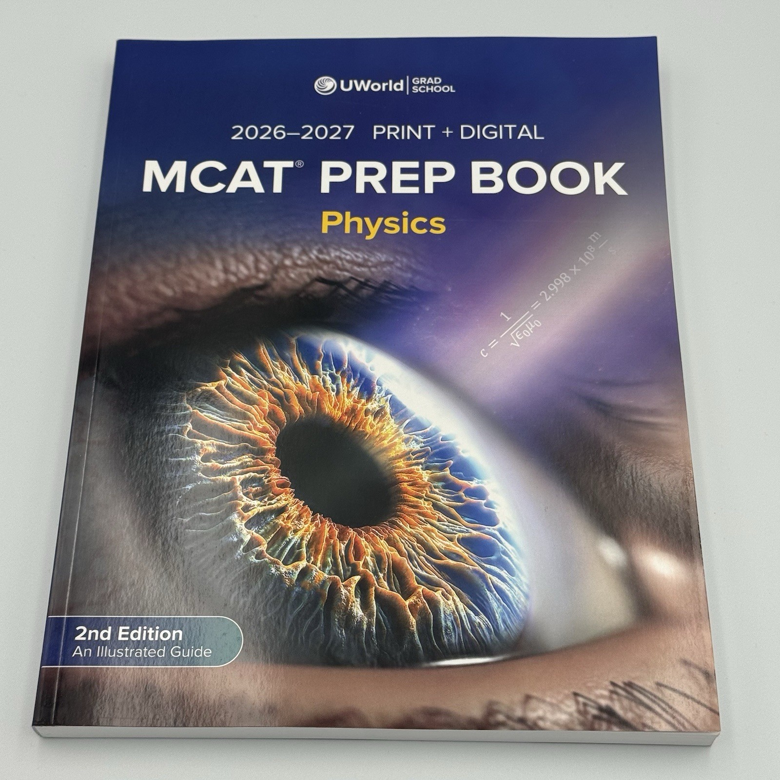 UWorld MCAT Physics Prep Book 2026-2027 2nd Ed Minor Wear