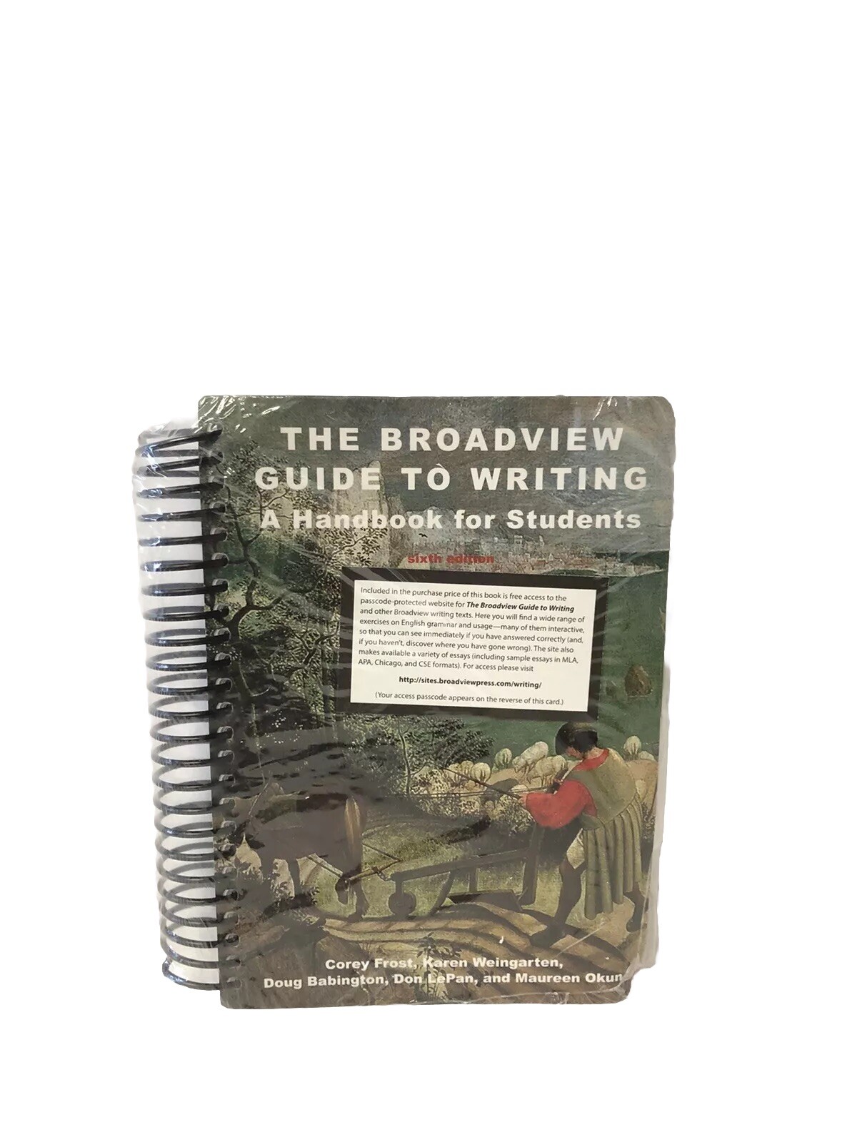 The Broadview Guide to Writing 6th Edition by Karen Weingarten 2017 NEW SEALED