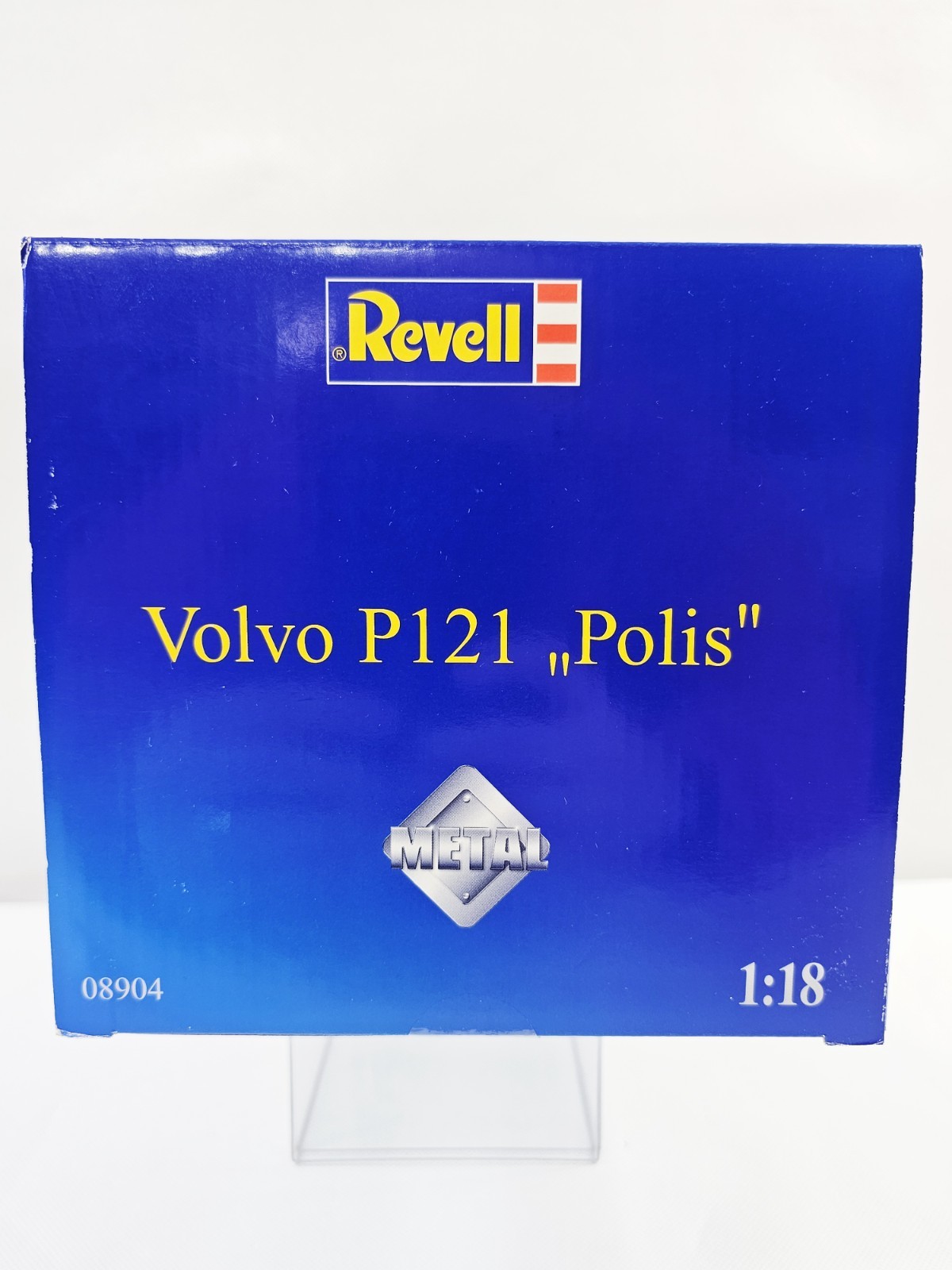 DEFECTIVE Revell Volvo P121 Polis Police Diecast Model Car 118 Scale G3D