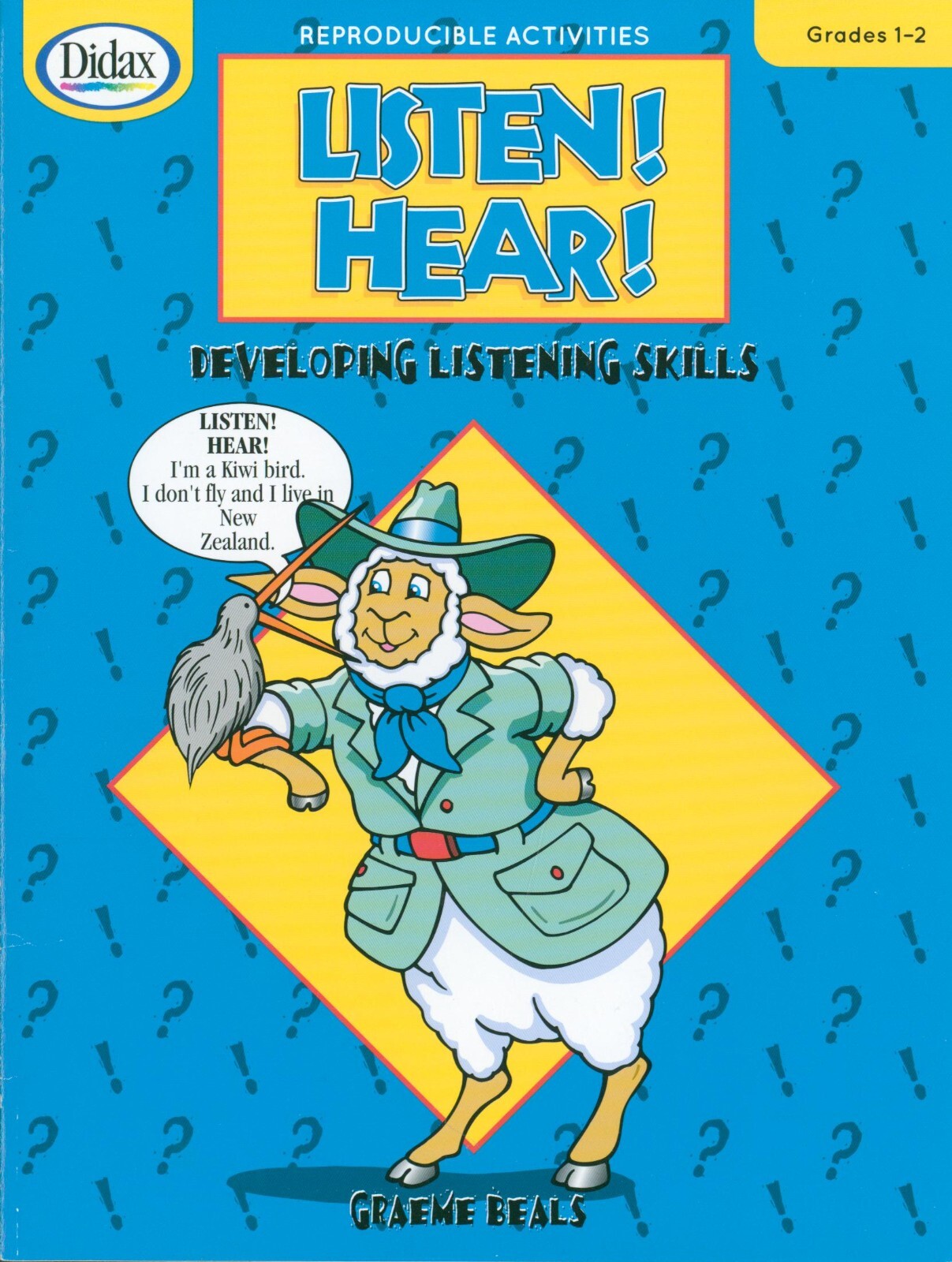 Listen! Hear! Grades 1-2 1997 Beals Listening Skills Vocabulary Reproducible