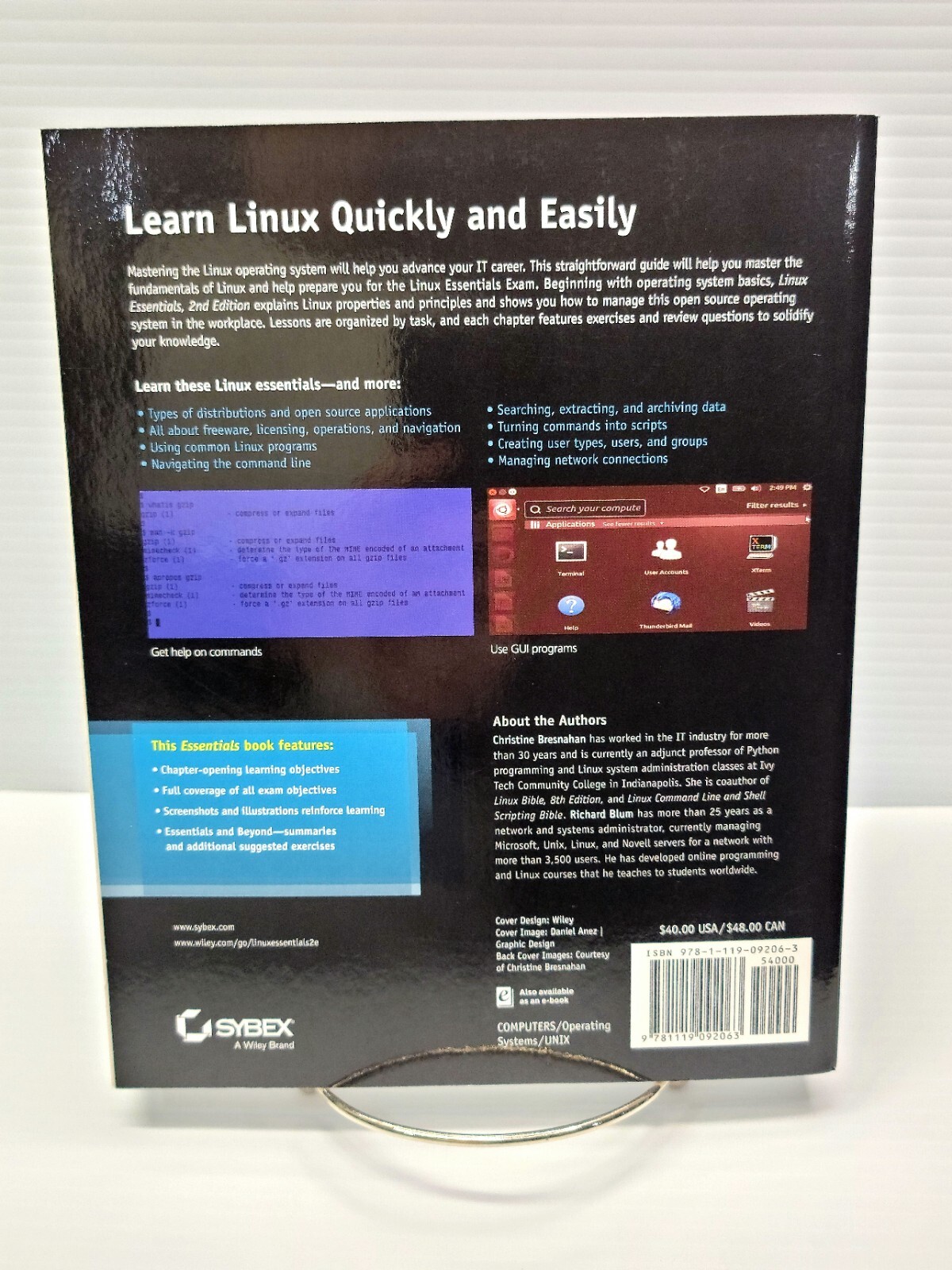 Linux Essentials, Paperback by Bresnahan, Christine; Blum, Richard, Brand New…
