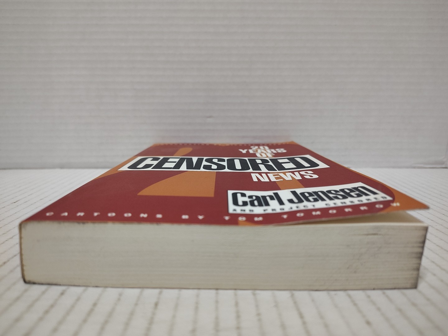 20 YEARS OF CENSORED NEWS by Carl Jensen (1997, Pb 1st Ed) * FREE SHIPPING *