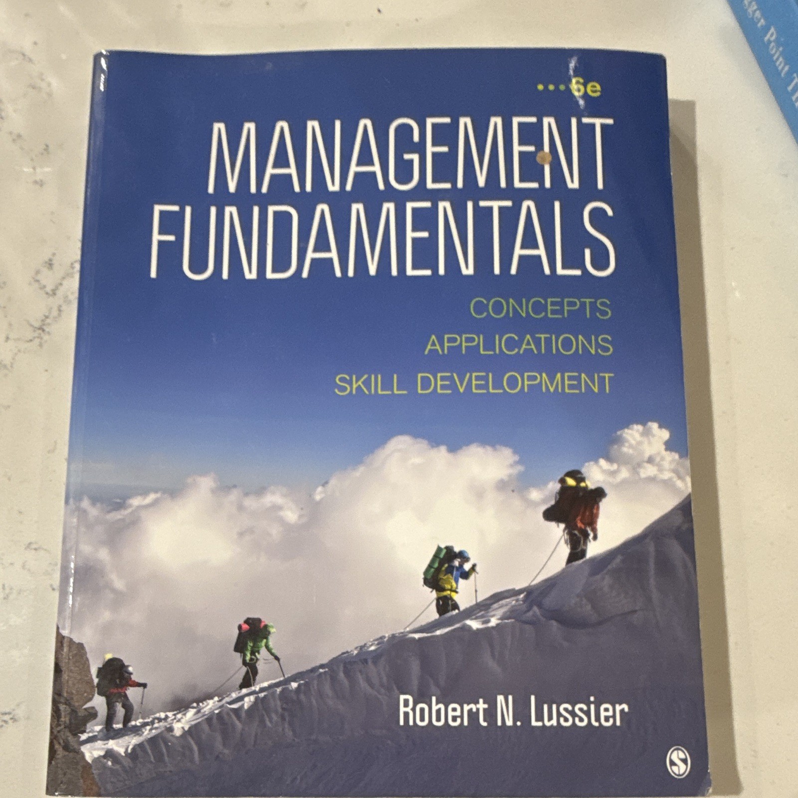 Robert N. Lussier Management Fundamentals Textbook 6th Edition