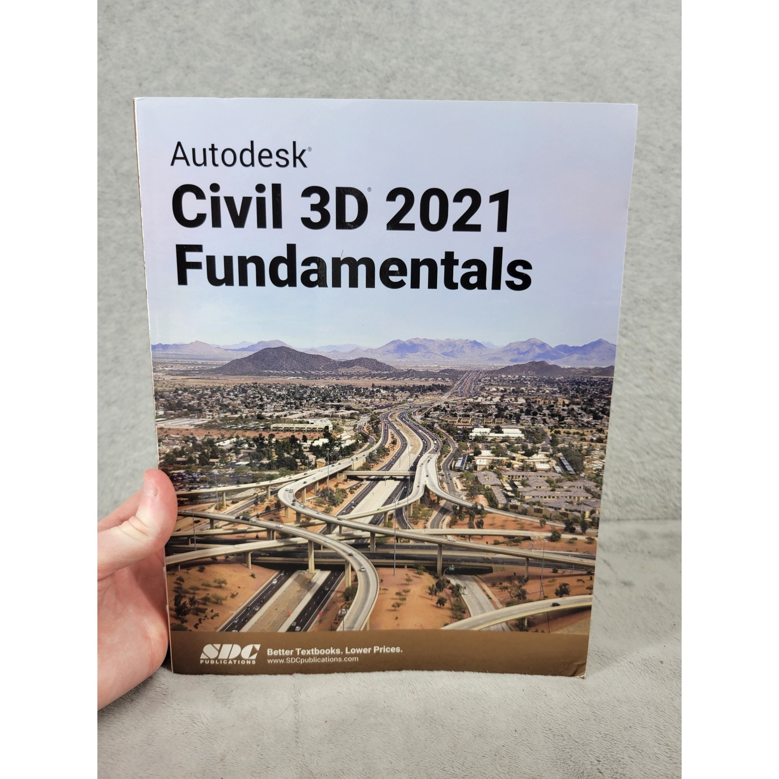 Autodesk Civil 3D 2021 Fundamentals SDC Publications Engineering Textbook Paper