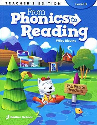 From Phonics to Reading Level B – Paperback, by Wiley Blevins – Very Good