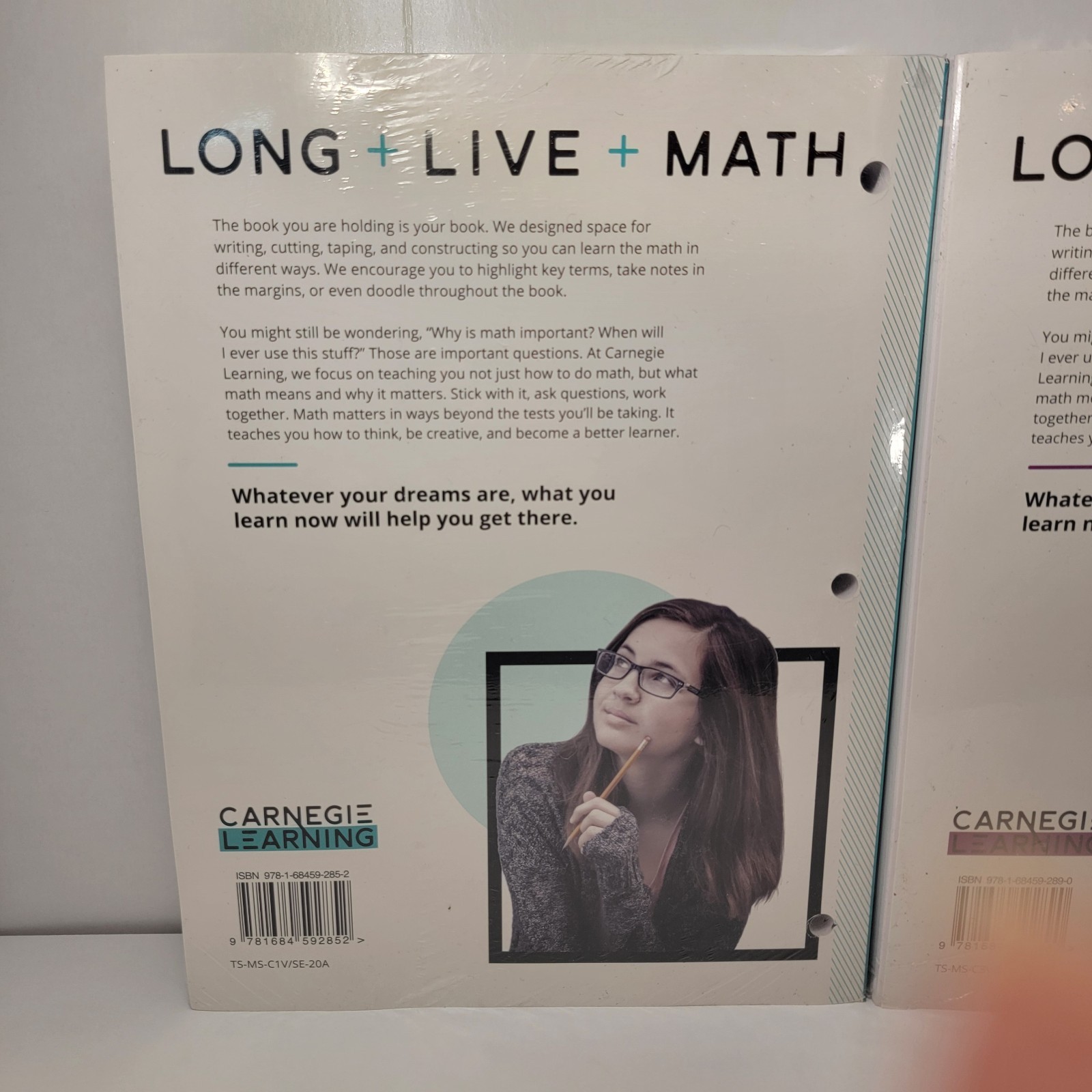 Carnegie Learning Middle School Math Solution Courses 1 & 3 Student Edition Sets